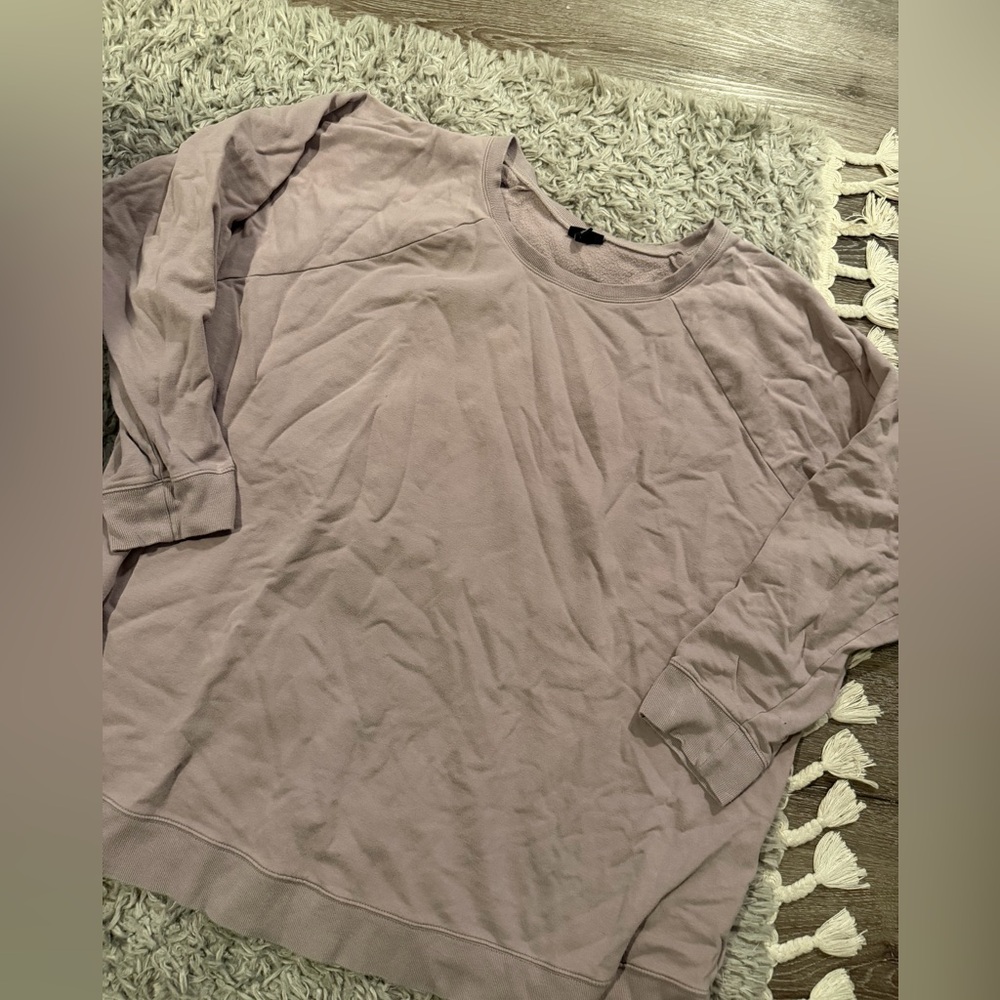 Torrid Mauve Crew Neck Sweater